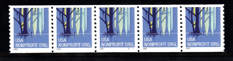 USA PNC SC# 3207 WETLANDS NON PROFIT $0.05c. PL# S1111 W.A. PNC5 MNH