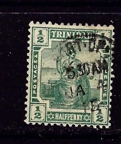 Trinidad 105 Used 1909 issue