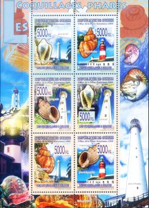 2008 Headlights and Shells. Series + 2 sheets.