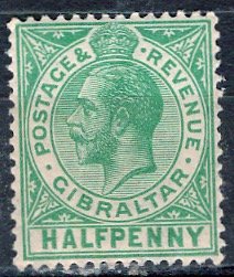 Gibraltar; 1926: Sc. # 76: **/MNH Single Stamp