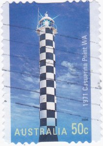 Australia  -2006 - Casuarina Point  -Lighthouse- used 50c
