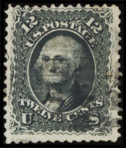 U.S. 1867 GRILLED ISSUES 90  Used (ID # 114661)