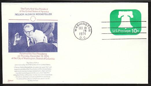 Rockefeller VP Inauguration (Fleetwood) U/A cover