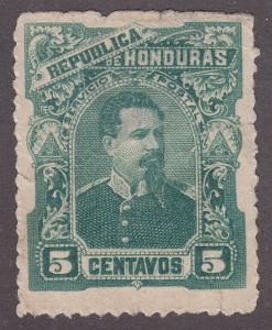 Honduras 53 President Luis Bogran 1891