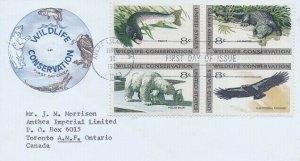 1427/1430 WILDLIFE CONSERVATION - Farnam sent to Canada