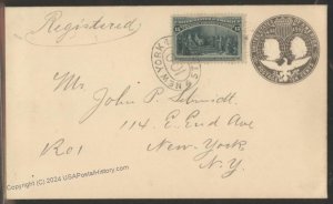 USA 1893 Columbian Expo Issue Cover 113038