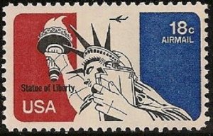 C87 18c  Statue of Liberty, Airmail Mint NH OG