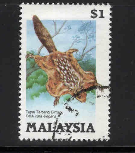 Malaysia Scott 298 Used Flying Squirel stamp