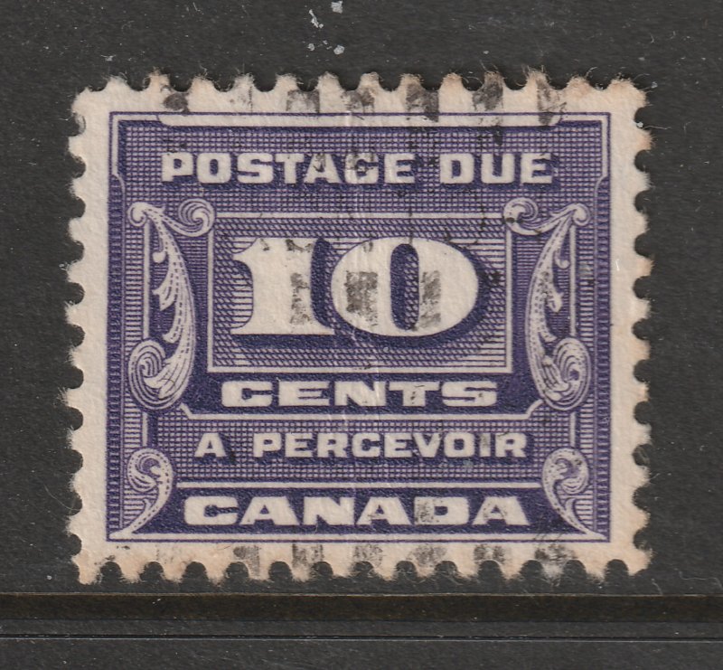 Canada a used 10c Post Due from 1933