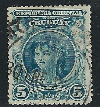 Uruguay 155 Used 1910 issue (an5544)