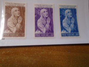 Vatican City  #  335-37   MNH