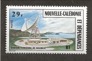 New Caledonia Sc 424NH issue of 1977 - Ground Satellite Station