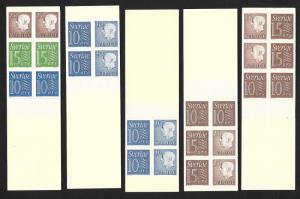 SWEDEN (40) Complete & Full Booklets ALL Mint Never Hinged!