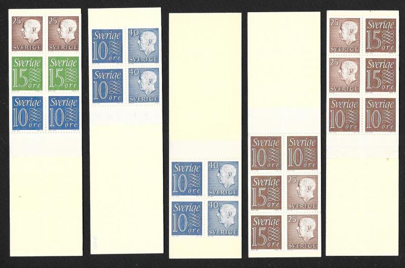 SWEDEN (40) Complete & Full Booklets ALL Mint Never Hinged!