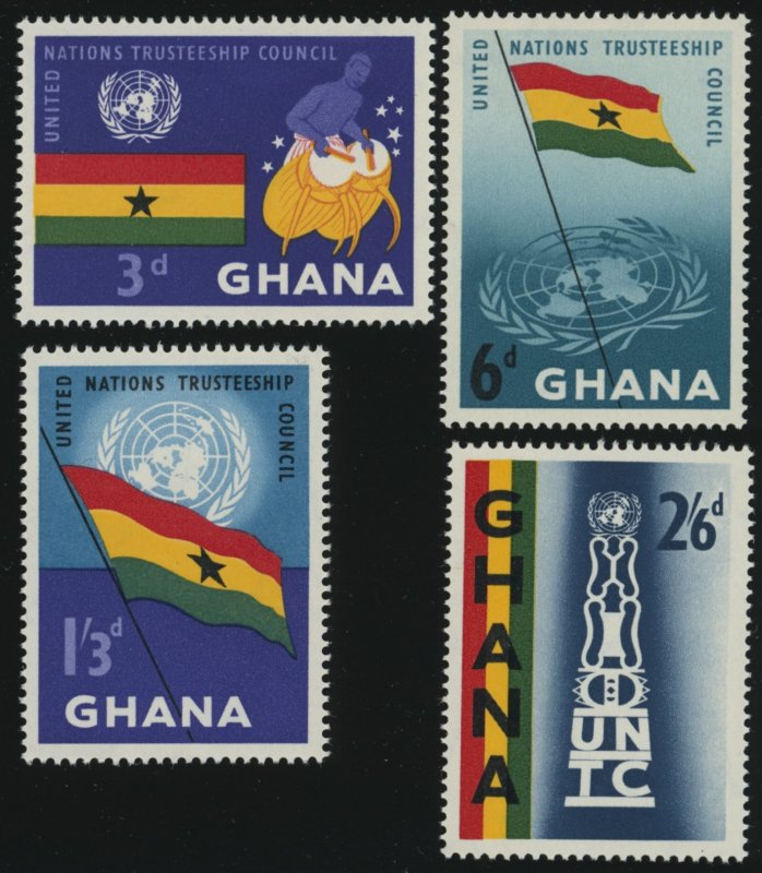 GHANA Sc 67-70 MNH - 1959 - UN Trusteeship Council