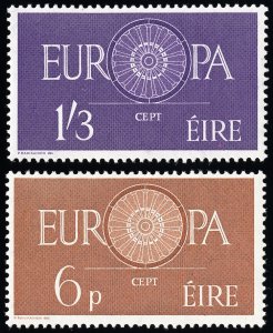 Ireland Stamps # 175-6 MNH XF Scott Value $75.00