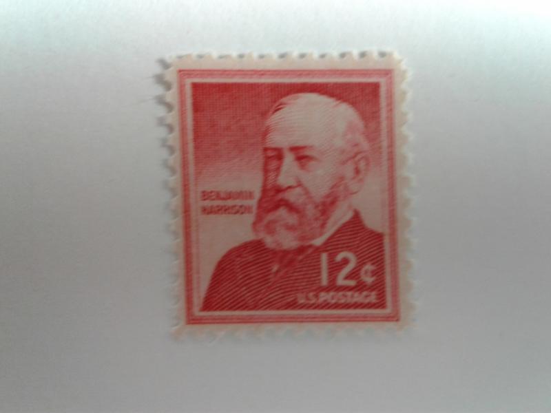 SCOTT # 1045 BENJAMIN HARRISON MINT NEVER HINGED GEM QUALITY