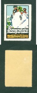 Czechoslovakia. +_1950  Poster Stamp MLH.Photo Articles. Schultz Prag. See. Cond