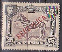 Nyassa 56 1911 Overprint MNH