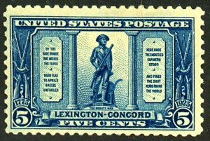 U.S. #619 MINT OG NH