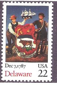 US Cat # 2336, Delaware, MNH*