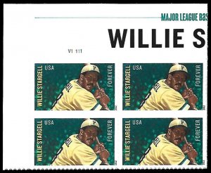 PCBstamps  US #4696 PB $1.80(4x{45c})Willie Stargell, All Star, MNH, (PB-1b)