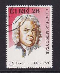 Ireland   #620  cancelled  1985 Europa 26p  Bach