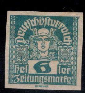 Austria Scott P32 MH* Newspaper stamp