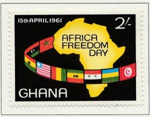 1961 GHANA 6dMH* Stamp A4P42F40195-