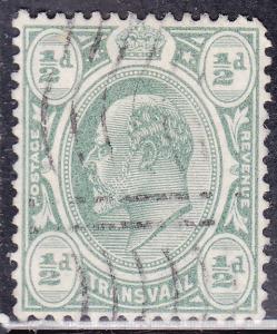 Transvaal 281 USED 1905 King Edward VII