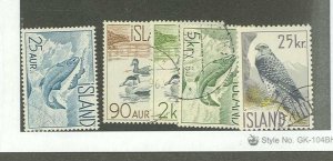 Iceland #319-323  Single (Complete Set)