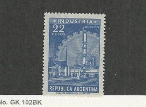 Argentina, Postage Stamp, #700 Mint LH, 1962, JFZ