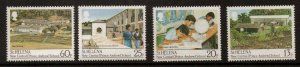 ST.HELENA SG545/8 1989 NEW PRINCE ANDREW CENTRAL SCHOOL MNH