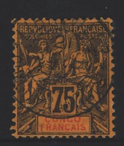 French Congo Sc#33 Used