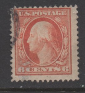 Scott # 379  used   Washington  Franklin  Issue