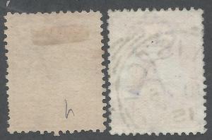 AUSTRALIA 1913 KANGAROO 4D 2 SHADES 1ST WMK