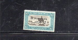 SUDAN $C34a 1938 AIR MAIL MINT VF NH O.G
