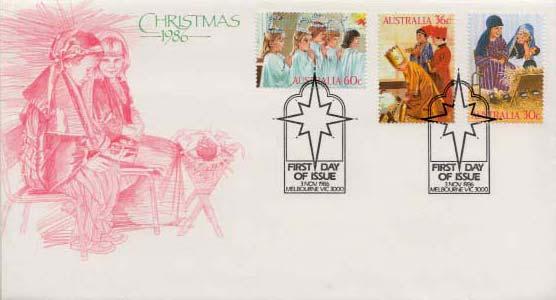 Australia, First Day Cover, Christmas