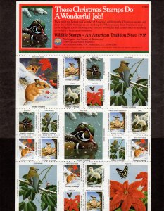 US, National Wildlife Federation Seals, 1989, Lot 230733-25