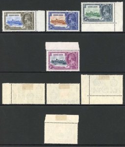 Sierra Leone SG181/84 1935 Silver Jubilee Set M/M