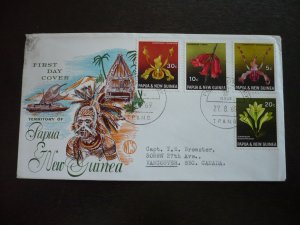 Postal History - Papua New Guinea - Scott# 287-290 - First Day Cover