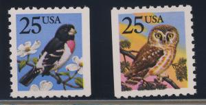 2284 & 2285  MNH boolket singles 