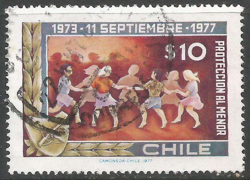 CHILE 511 VFU Z3655-1