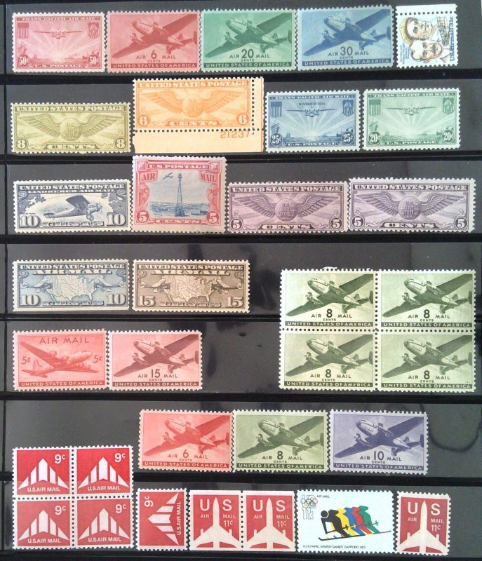 Small Collection - Unused - Airmails
