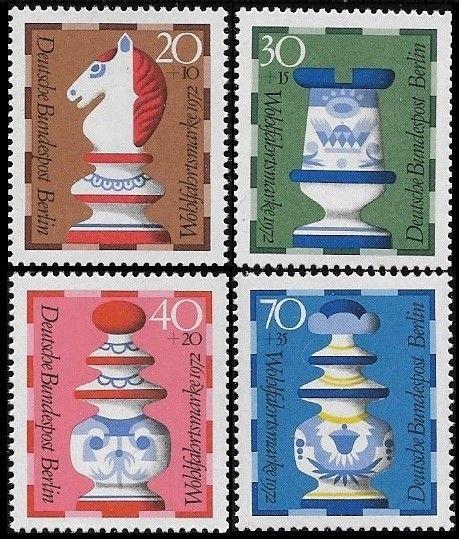 Germany (Berlin) 1970-1972 SC# 9NB 74-7, 79-81,83-6, 88-91, 92-95 MNH