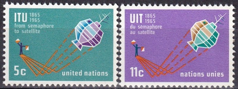 United Nations  #141-2  MNH  (SU8098)