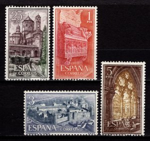 Spain 1963 Poblet Monastery, Set [Unused]