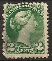 Canada #36 - Unused - NG -