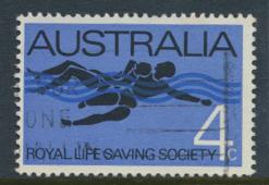 Australia  Sc# 422 Royal Life Saving      1966  Used