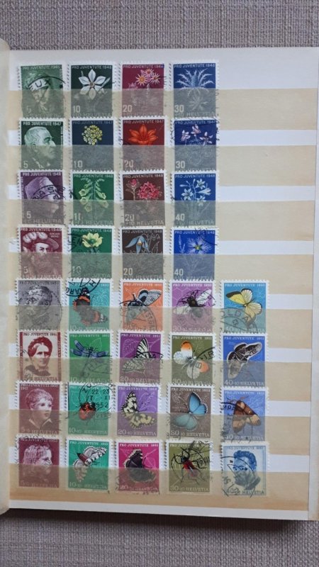 Switzerland - Pro Juventute 1913.-1974. COMPLETE Collection of stamps # Used